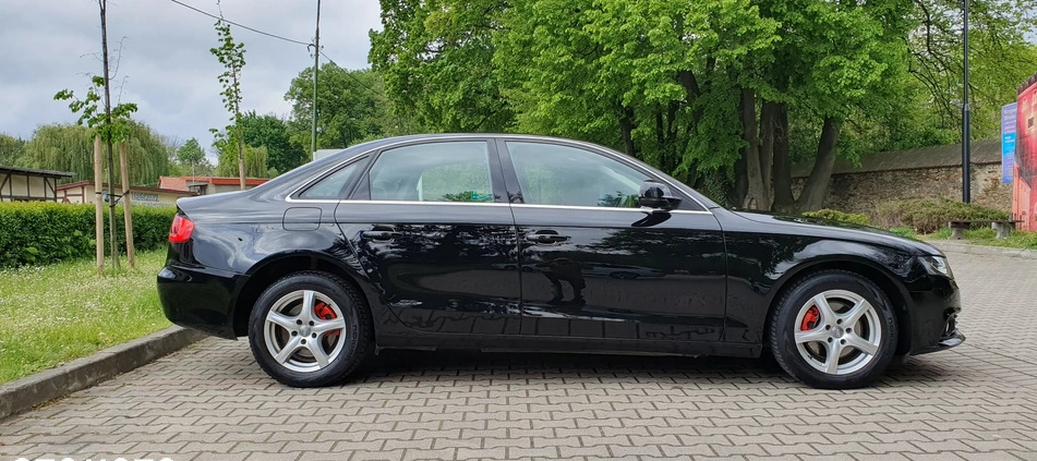 Audi A4 cena 28000 przebieg: 259368, rok produkcji 2008 z Ziębice małe 154